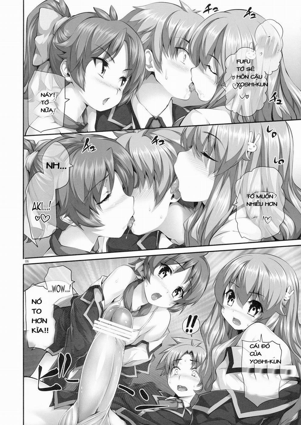 Chichi to Bust to Oppaichuu (Baka to Test to Shoukanjuu) Oneshot trang 4