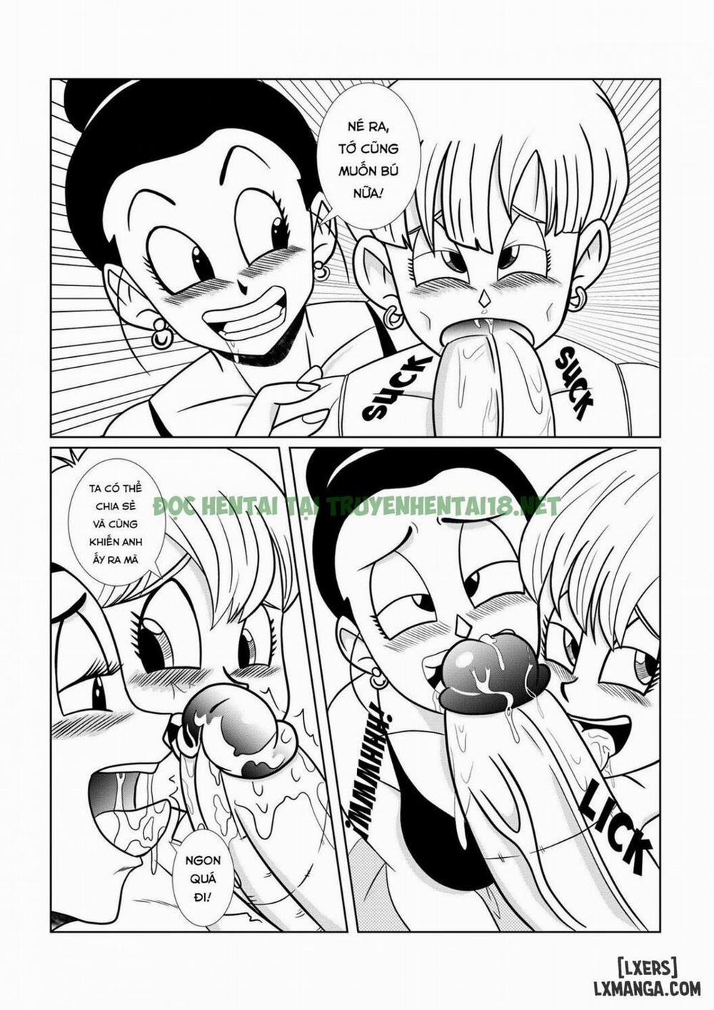 Chichi và Bulma Chia Sẻ Chồng Oneshot trang 8