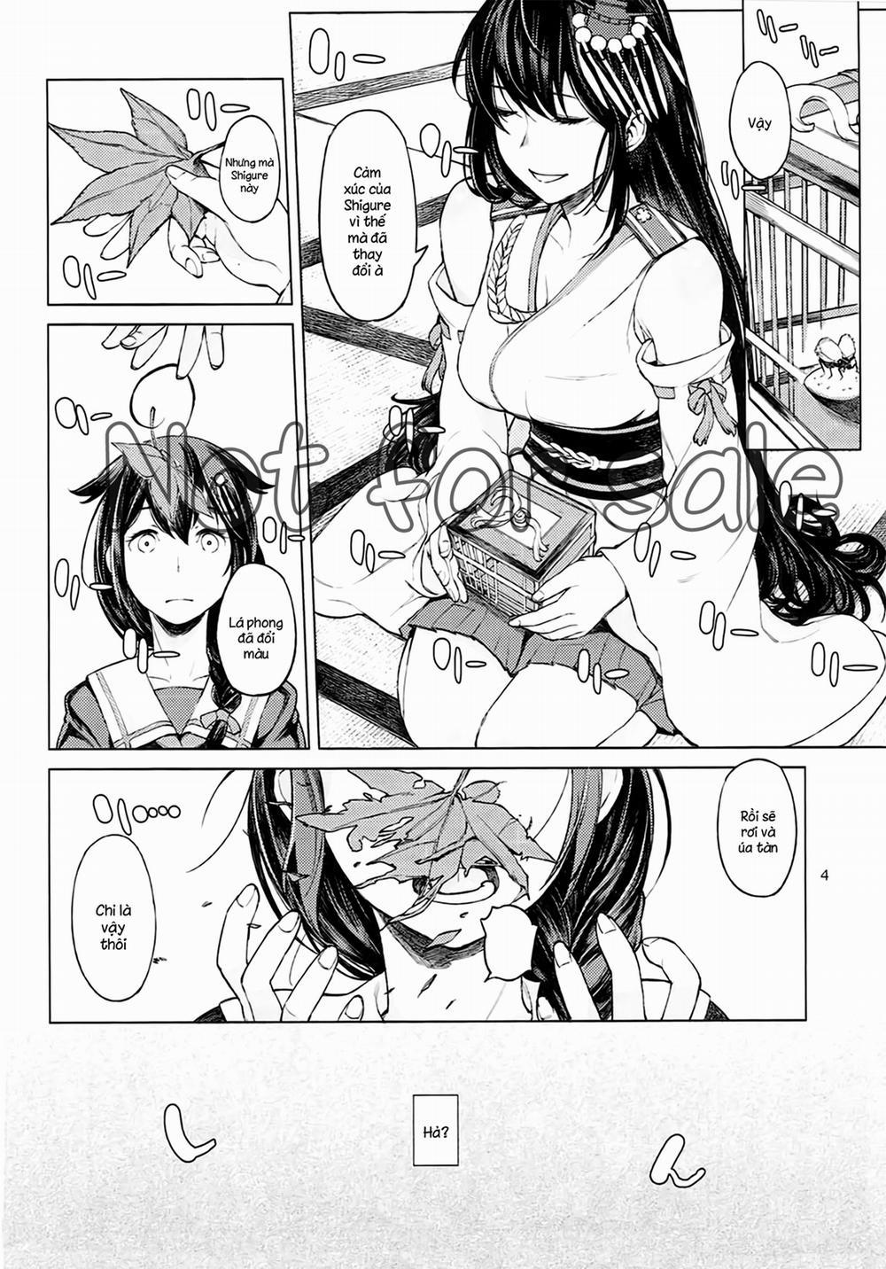 Chiisana Chinjufu no Yamashigure 2 (Kantai Collection) Oneshot trang 2
