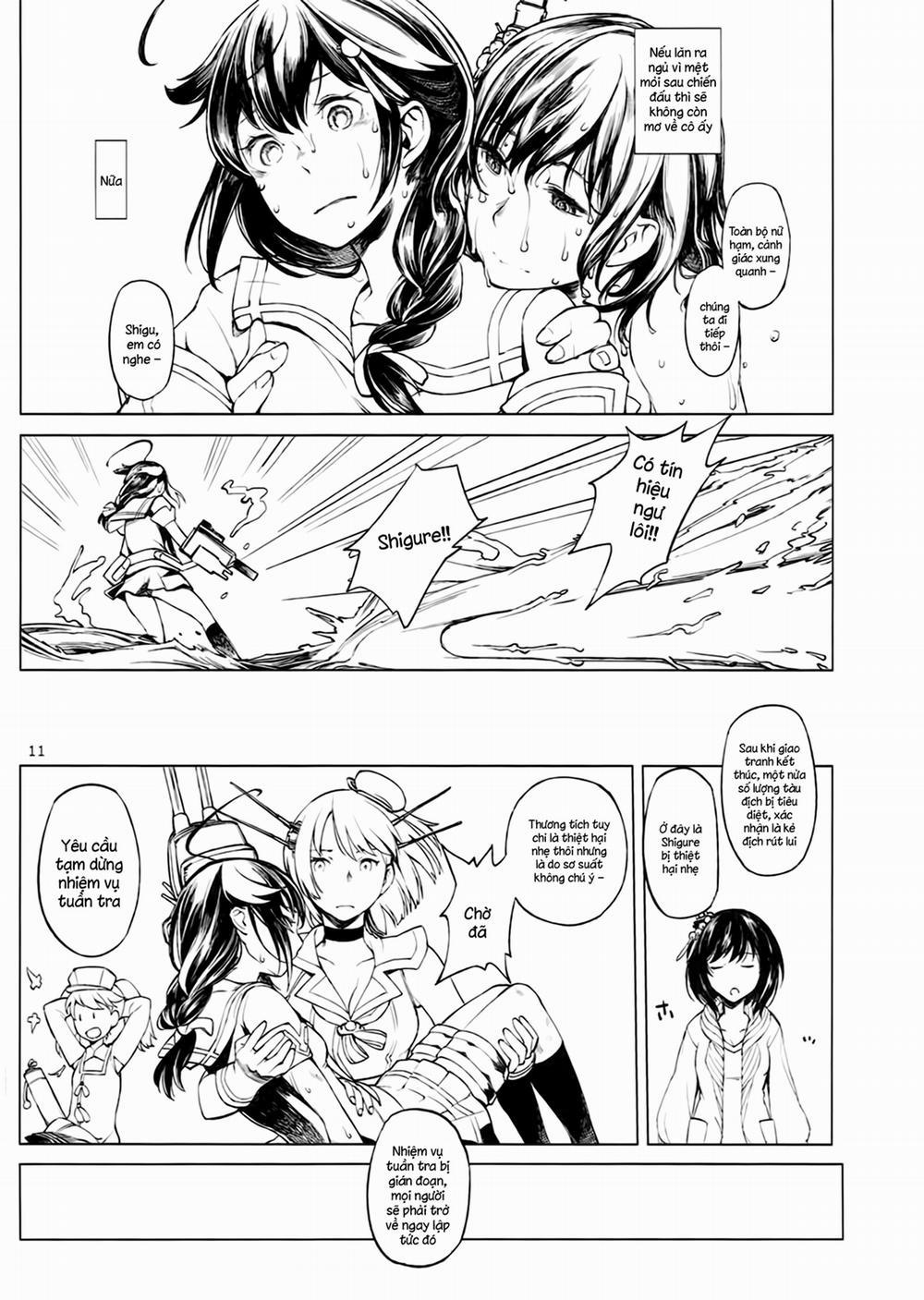 Chiisana Chinjufu no Yamashigure 2 (Kantai Collection) Oneshot trang 9
