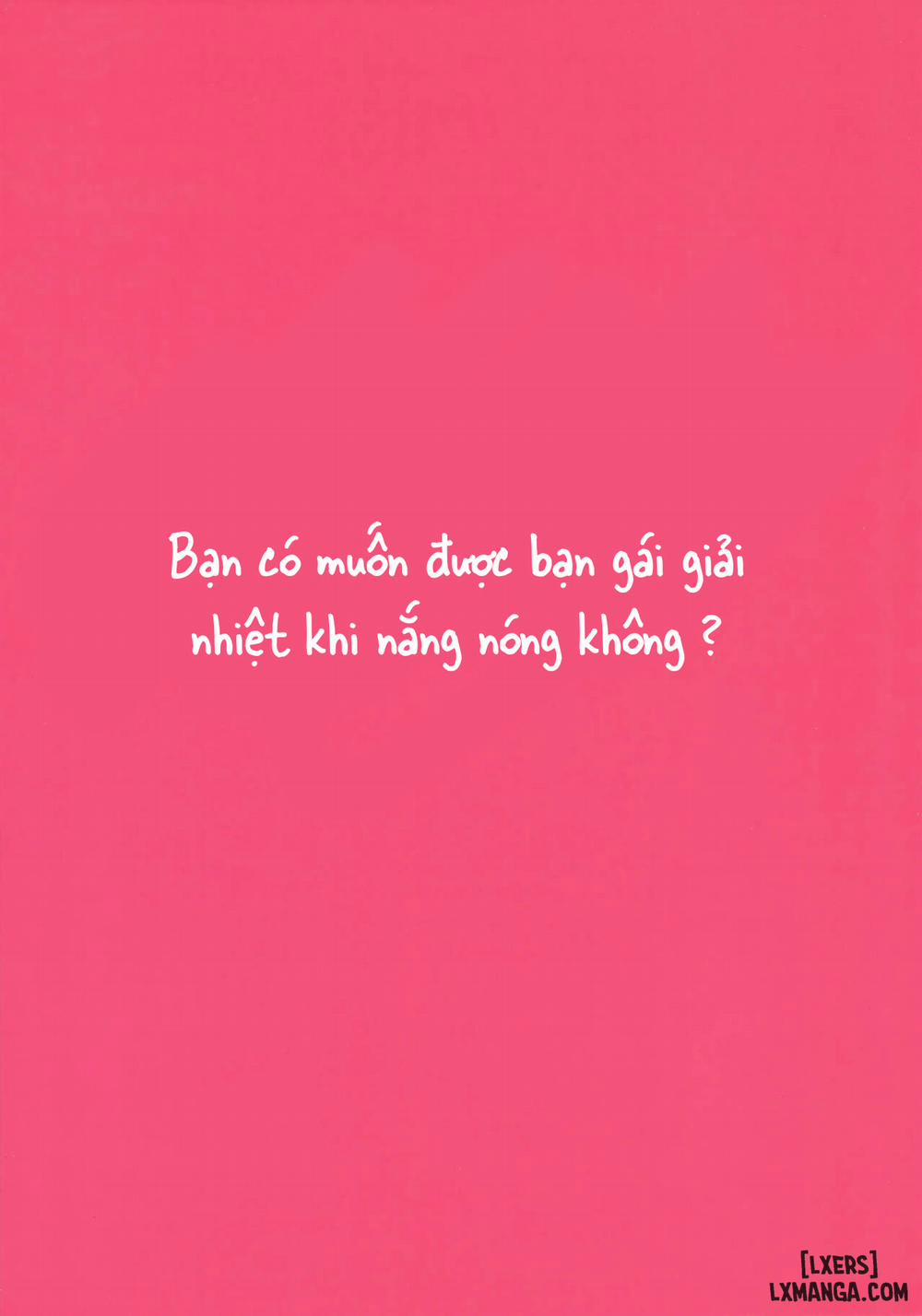 Chikyuu ga Achuachu dakara Kanojo Oneshot trang 23