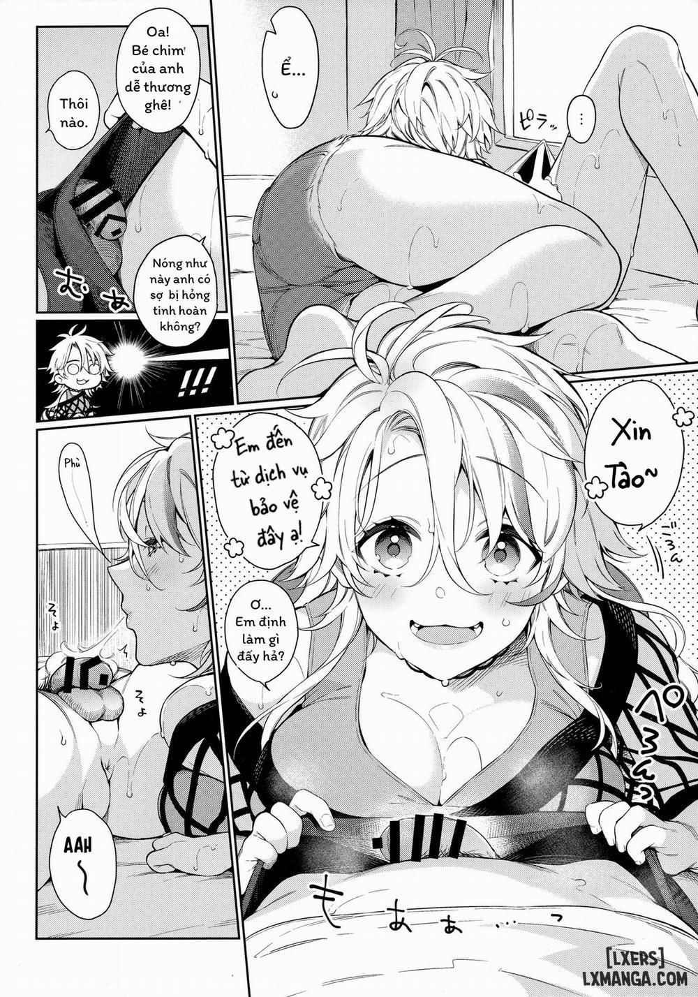 Chikyuu ga Achuachu dakara Kanojo Oneshot trang 3