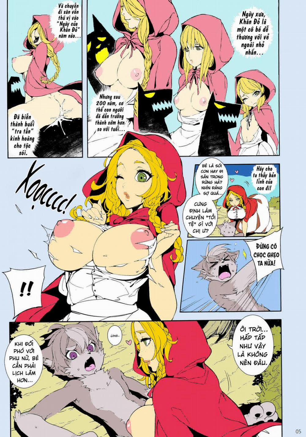 Childhood Destruction – Big Red Riding Hood and the Little Wolf Oneshot trang 7