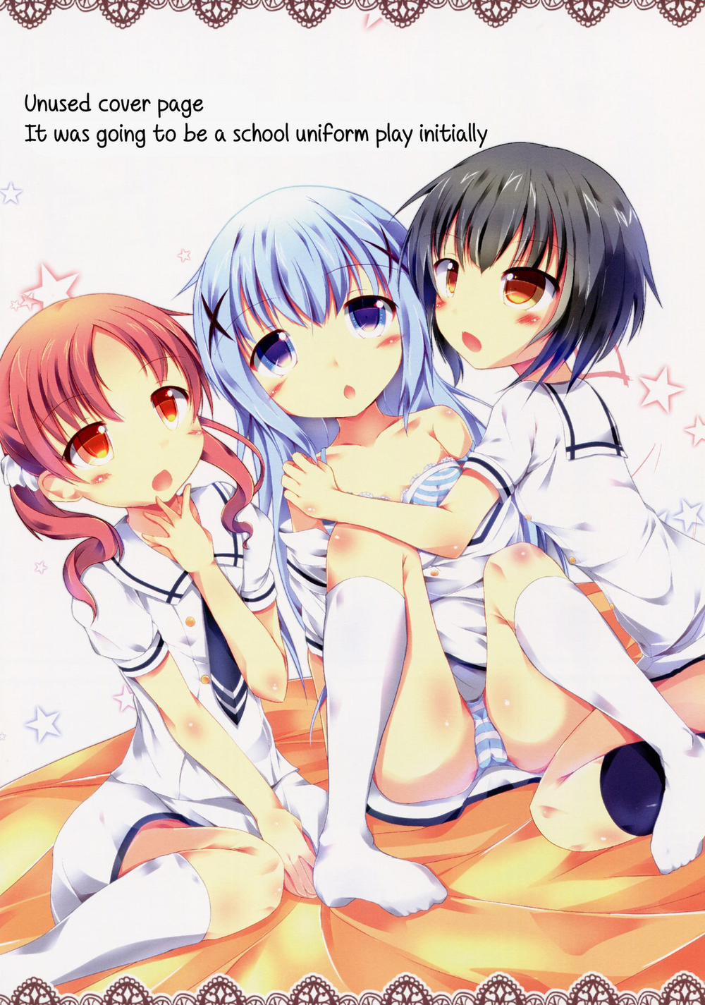 Chimame Sei no Mezame (Gochuumon wa Usagi desu ka?) Oneshot trang 13