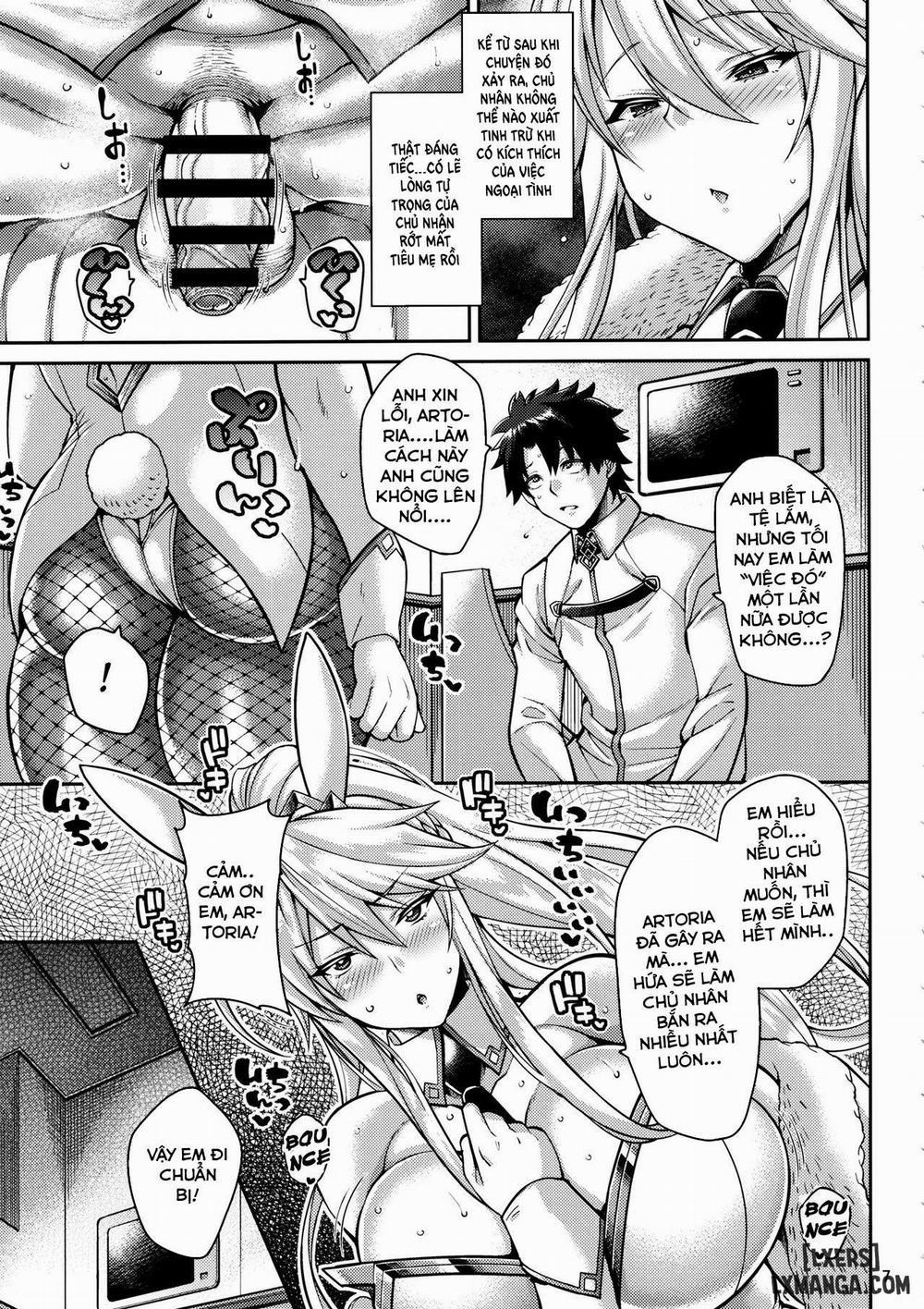Chin Kobi Bunny no Netorase Koubi Kiroku Oneshot trang 5