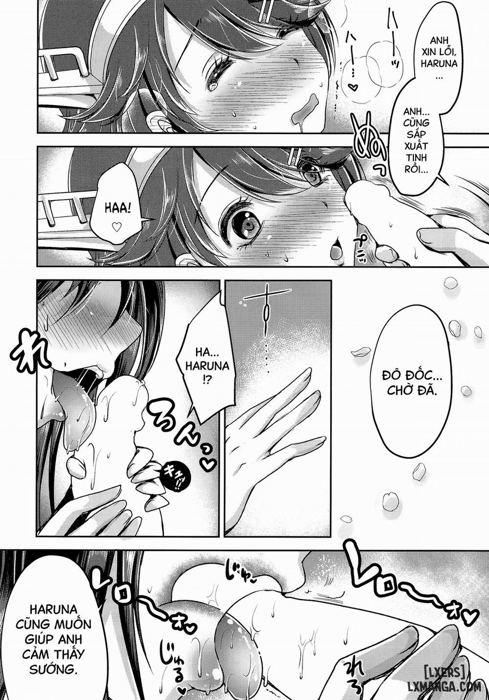 Chinjufu no Sakura to T-shirt no Haruna Oneshot trang 10