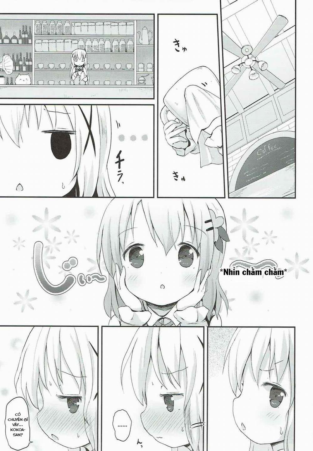 Chino-chan no Omata Check (Gochuumon wa Usagi desu ka?) Oneshot trang 1