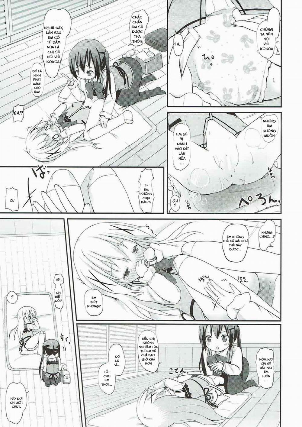Chino-chan no Omata Check (Gochuumon wa Usagi desu ka?) Oneshot trang 13