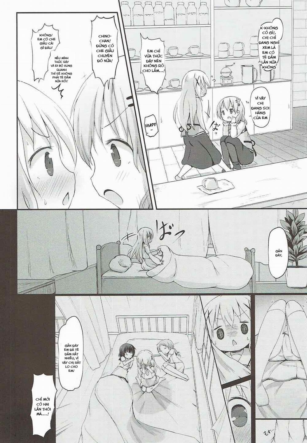 Chino-chan no Omata Check (Gochuumon wa Usagi desu ka?) Oneshot trang 2