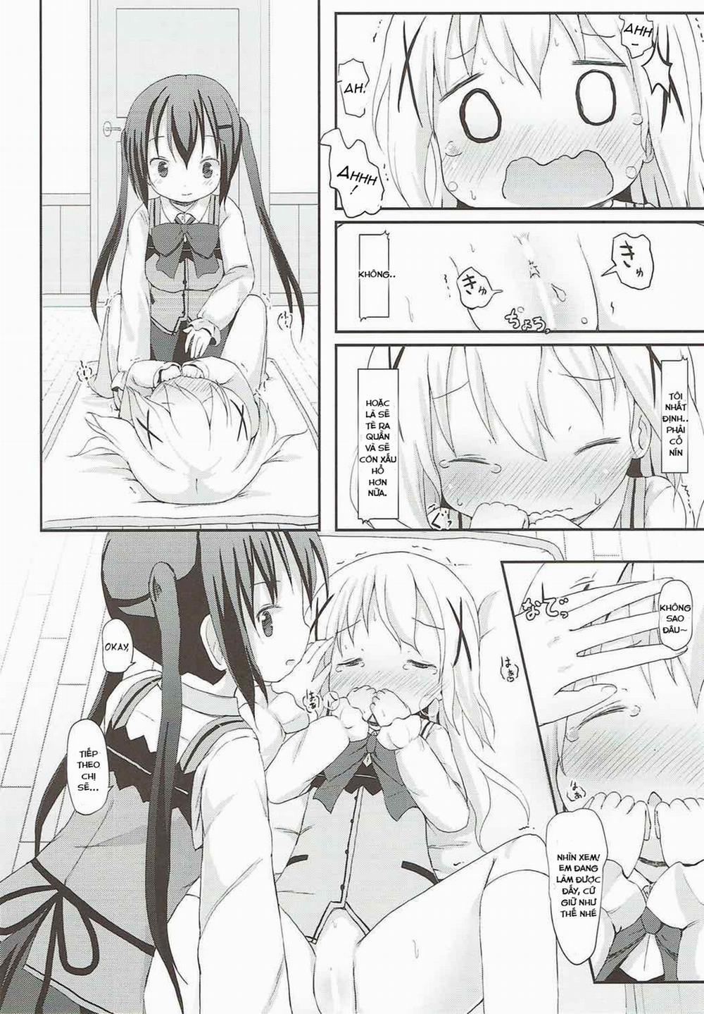 Chino-chan no Omata Check (Gochuumon wa Usagi desu ka?) Oneshot trang 22