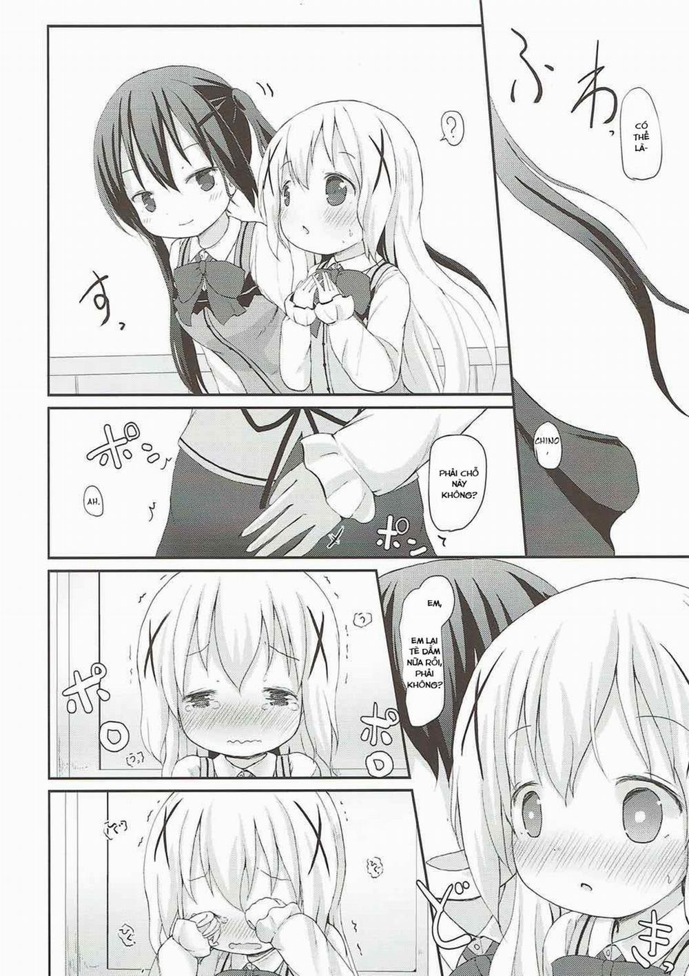 Chino-chan no Omata Check (Gochuumon wa Usagi desu ka?) Oneshot trang 8