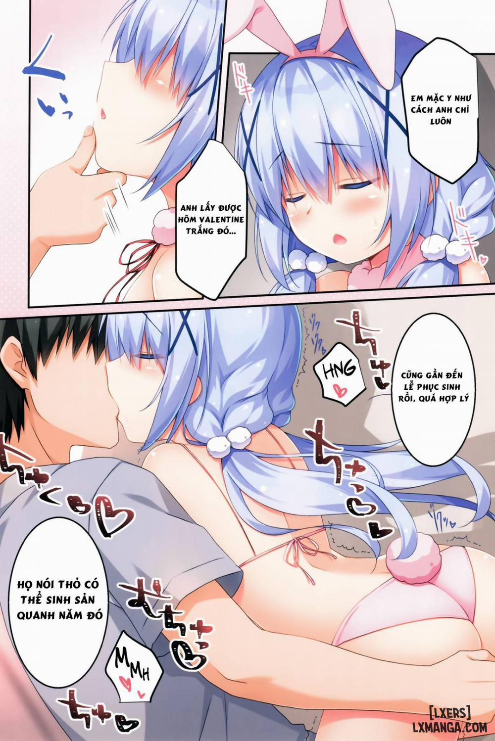 Chino-chan to Usagi Gokko Oneshot trang 3