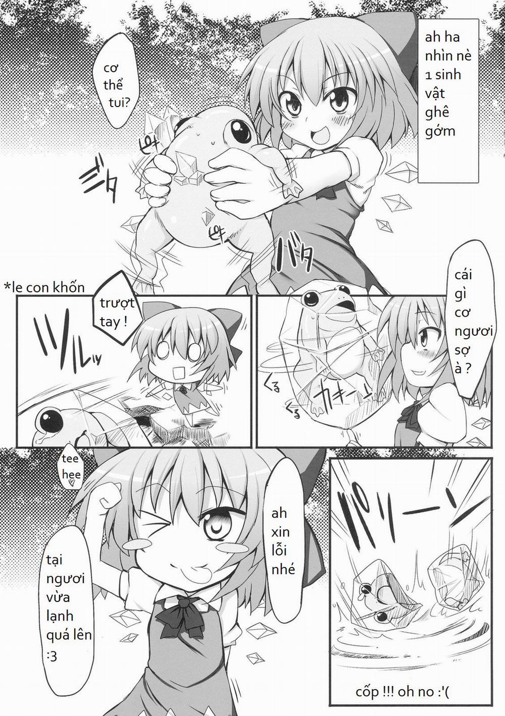 Chiruno Dai Pinchi! ~ Kaeru No Fukushuu Hen (Touhou Project) Oneshot trang 1