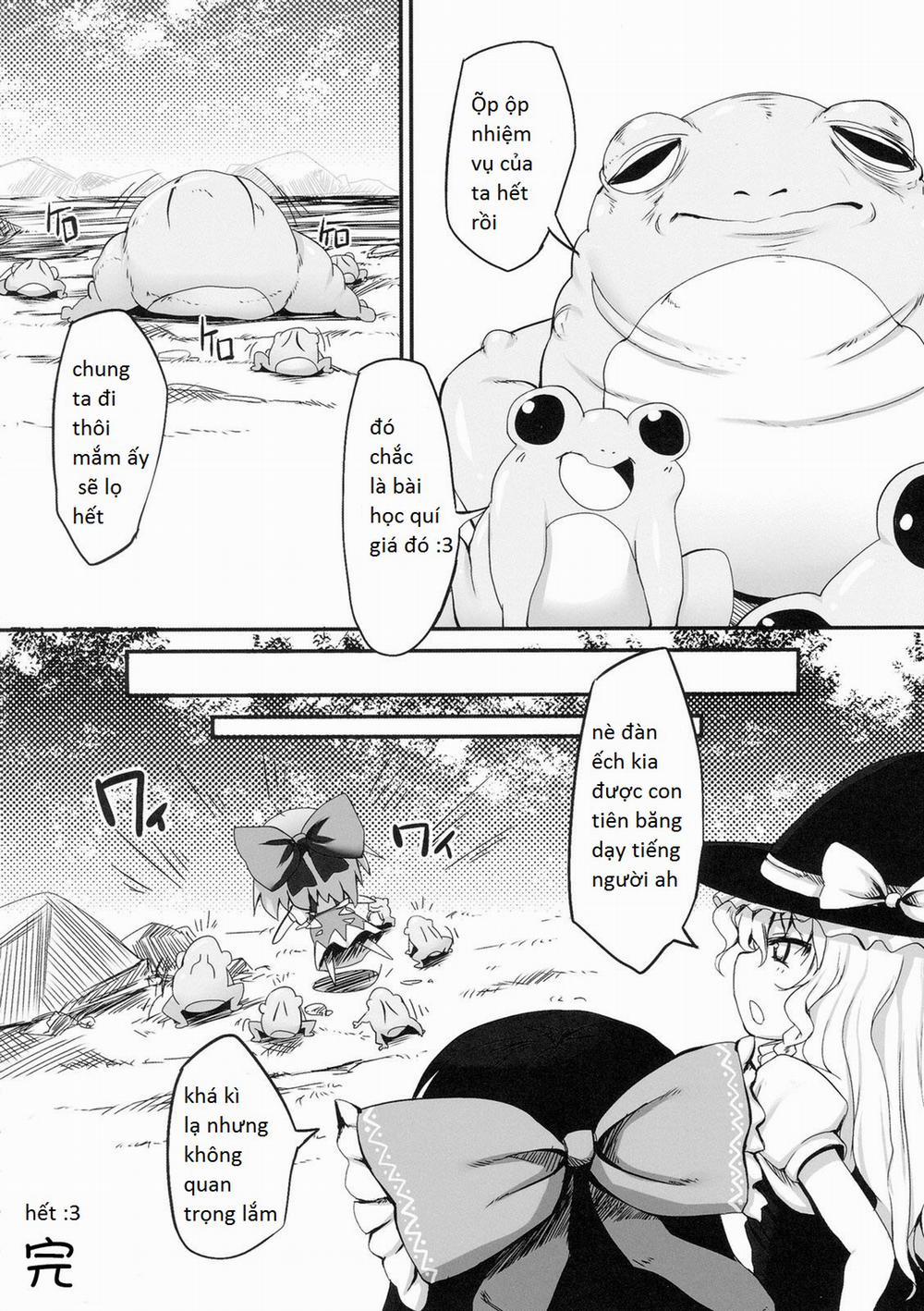 Chiruno Dai Pinchi! ~ Kaeru No Fukushuu Hen (Touhou Project) Oneshot trang 24
