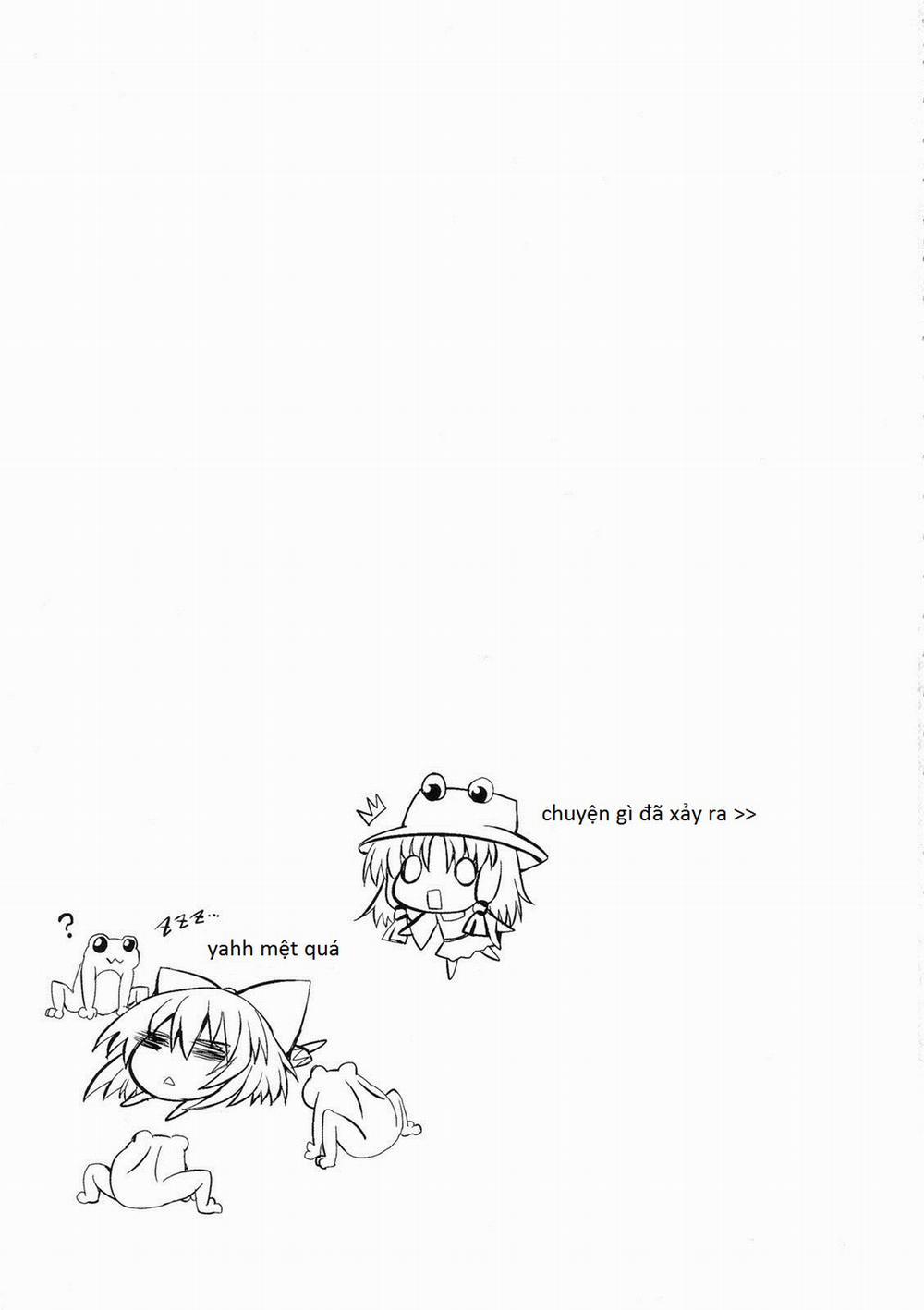 Chiruno Dai Pinchi! ~ Kaeru No Fukushuu Hen (Touhou Project) Oneshot trang 25