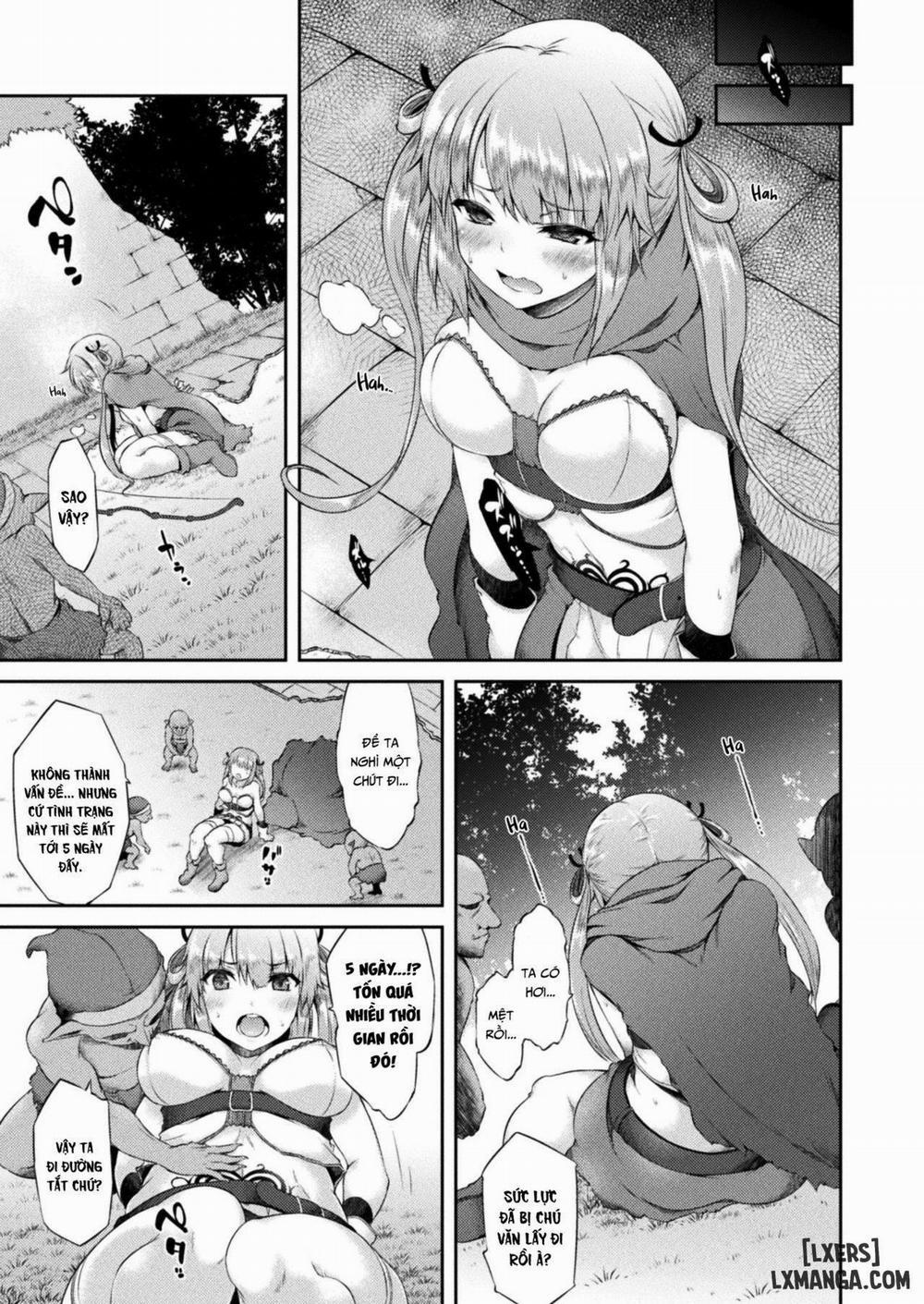 Chitei no Mori to Kokuin no Wana Oneshot trang 2