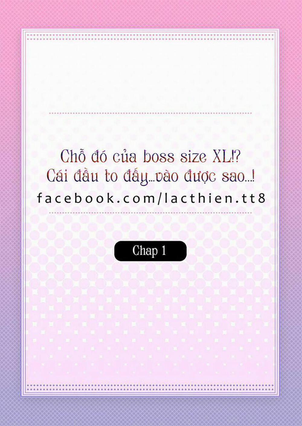 Chỗ Đó Của Boss Size XL!? 1 trang 1