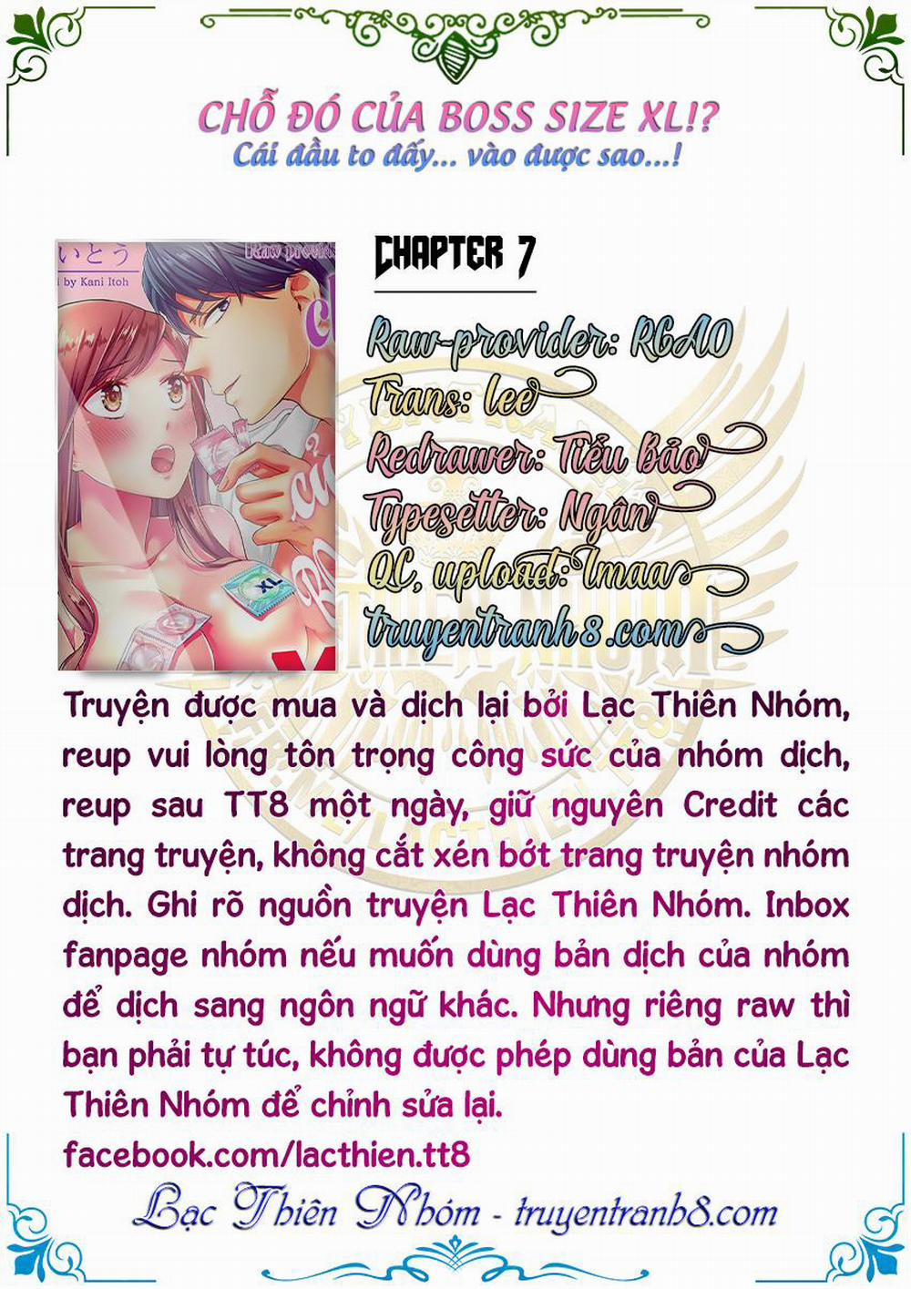 Chỗ Đó Của Boss Size XL!? 7 trang 3