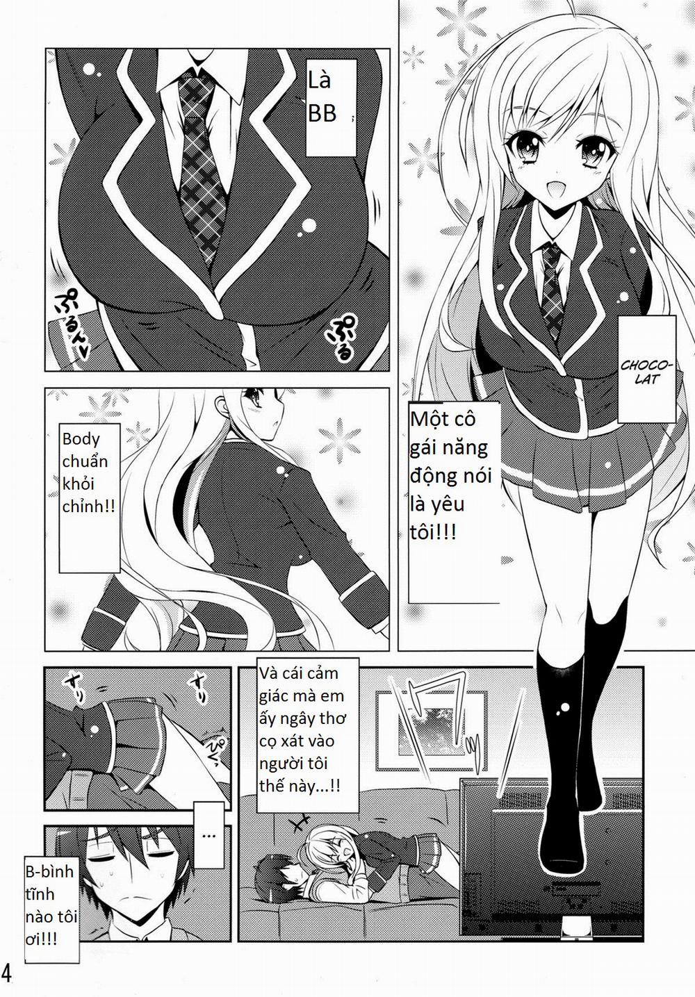 Chocolat to Full Course (Ore No Nounai Sentakushi Ga Gakuen Love Comedy Wo Zenryoku De Jama Shiteiru) Oneshot trang 3