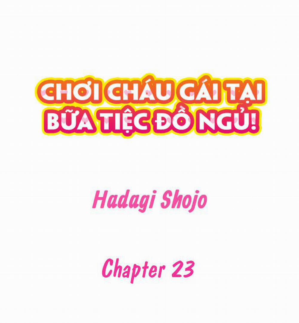 Chơi Cháu Gái Tại Bữa Tiệc Đồ Ngủ! 23 trang 1