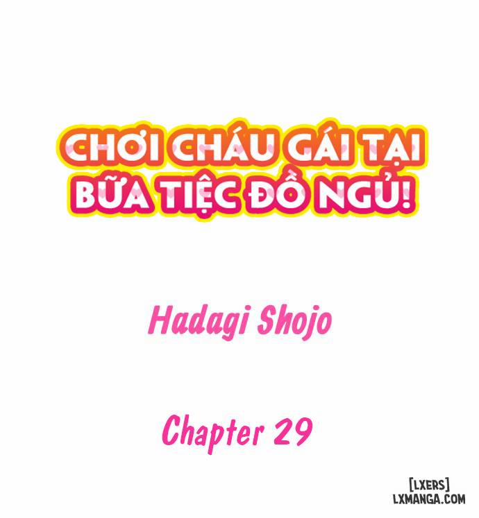 Chơi Cháu Gái Tại Bữa Tiệc Đồ Ngủ! 29 trang 1