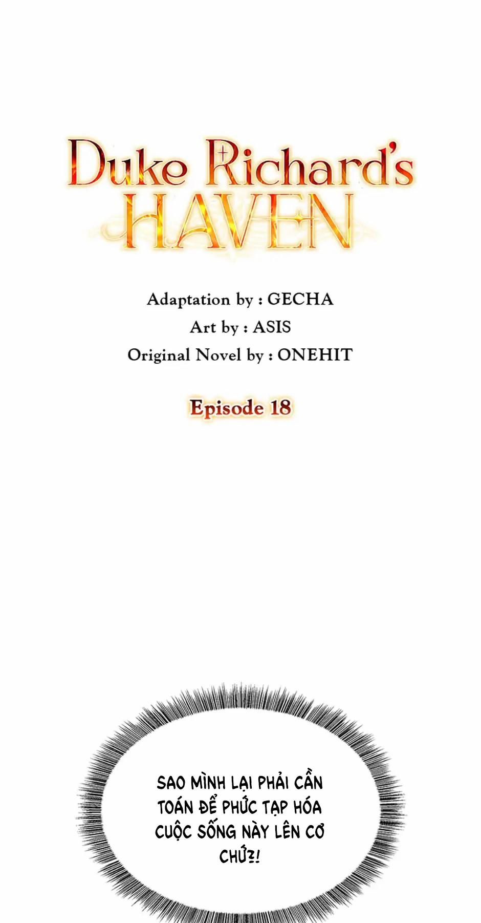 Chốn Bình Yên Của Công Tước Richard 18.1 trang 1
