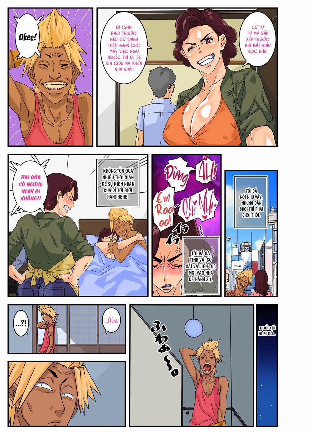 Chồng yếu sinh lý, cháu địt dì hộ! 1 trang 5