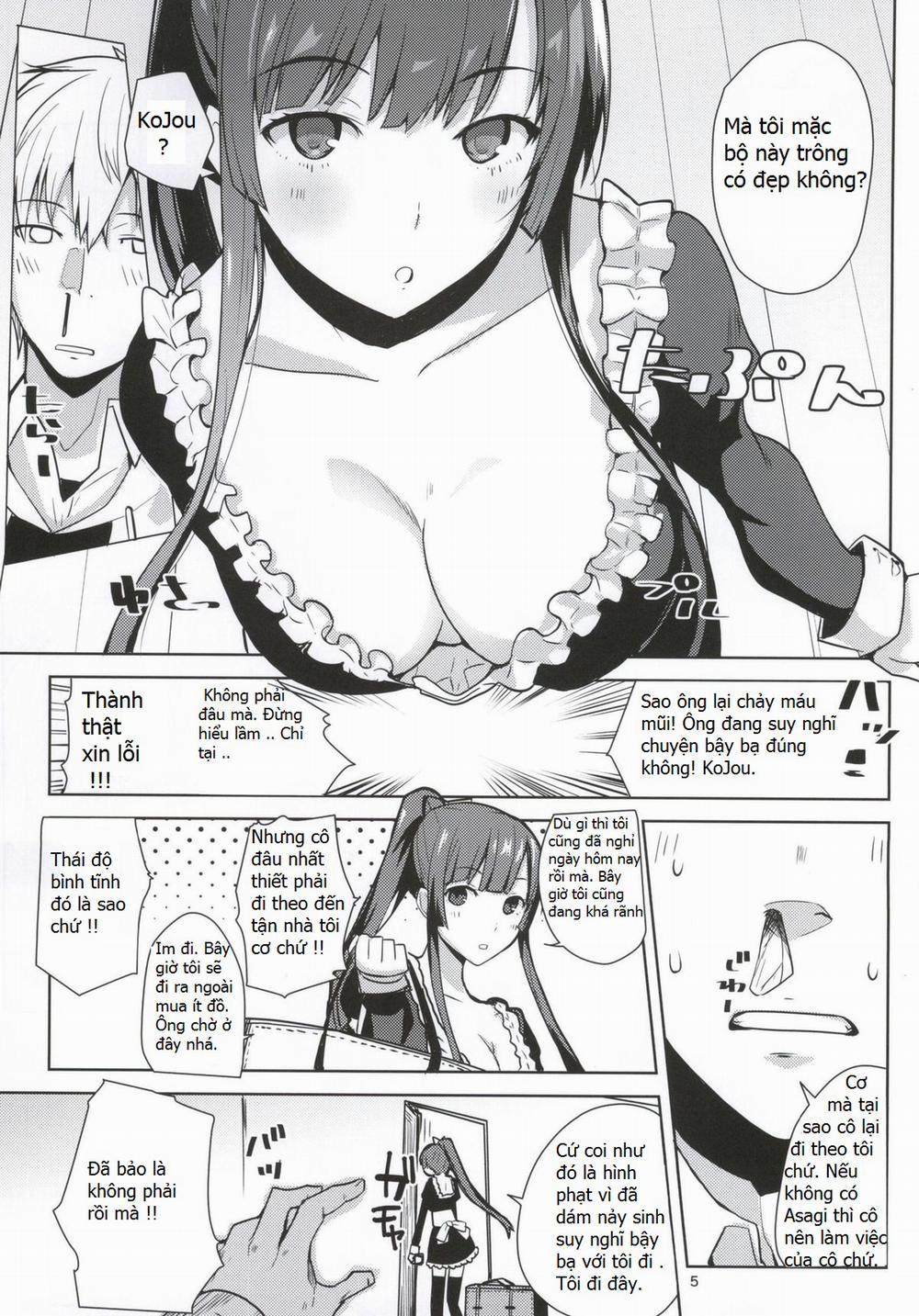 Chorosaka Nante Iwanai De (Strike The Blood) Oneshot trang 2