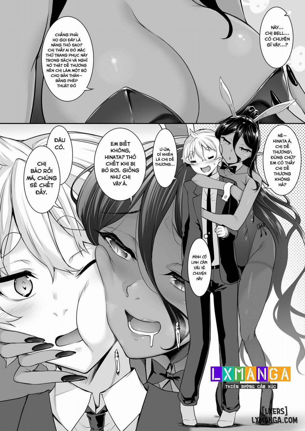 Chotto dake Ai ga Omoi Dark Elf ga Isekai kara Oikakete Kita 4 1 trang 2