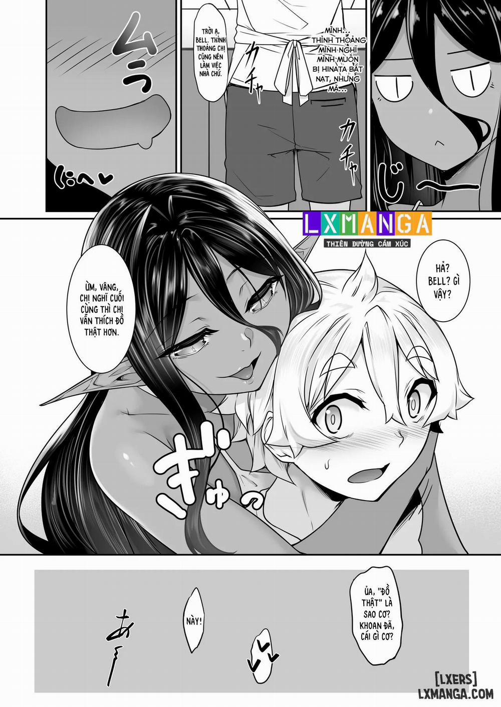 Chotto dake Ai ga Omoi Dark Elf ga Isekai kara Oikakete Kita 5 Oneshot. trang 32