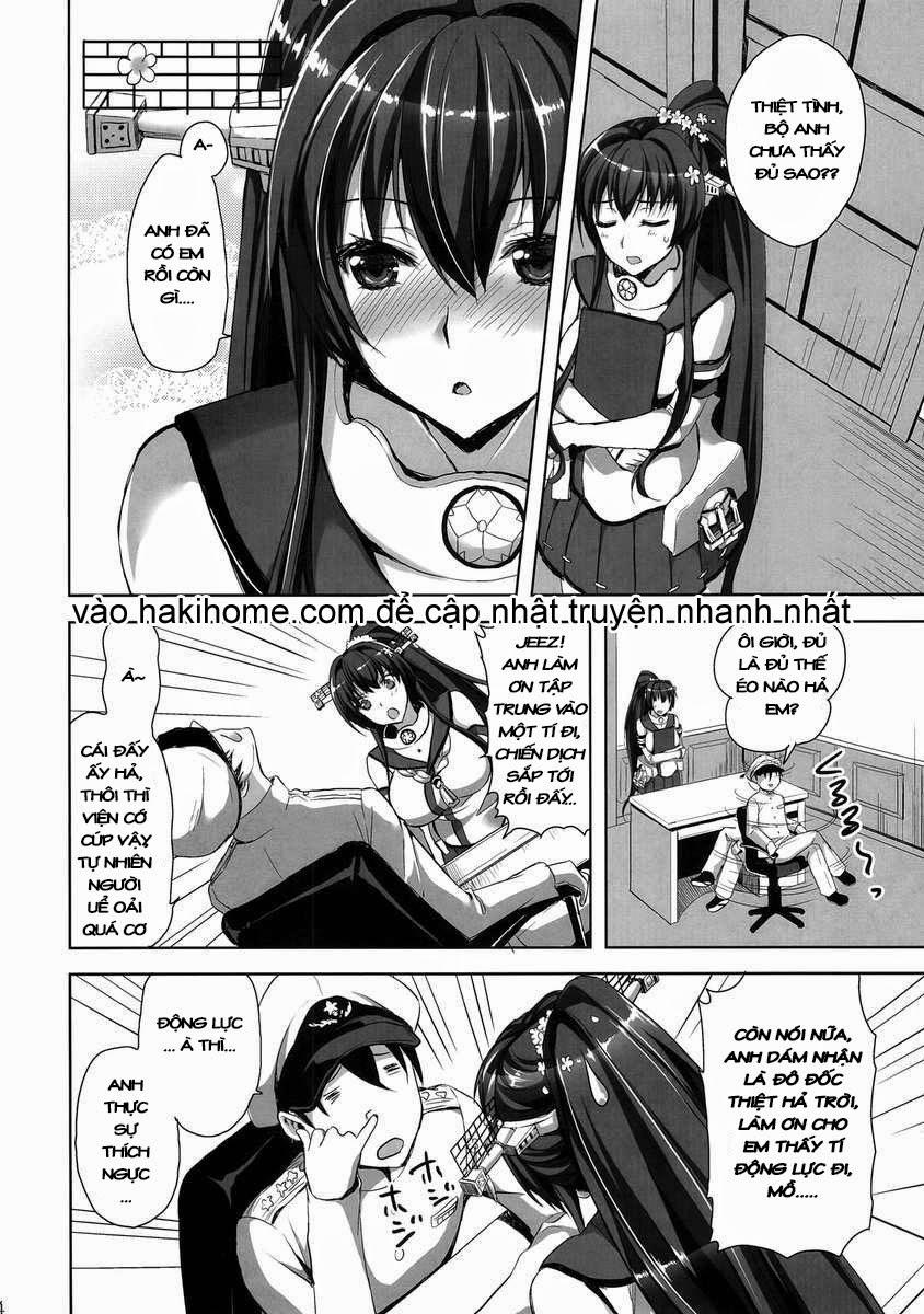 Chou Chou Chou Dokyuu (Kantai Collection) Oneshot trang 2