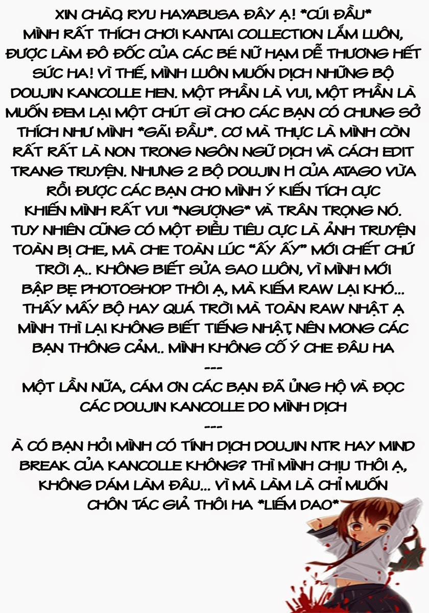 Chou Chou Chou Dokyuu (Kantai Collection) Oneshot trang 26