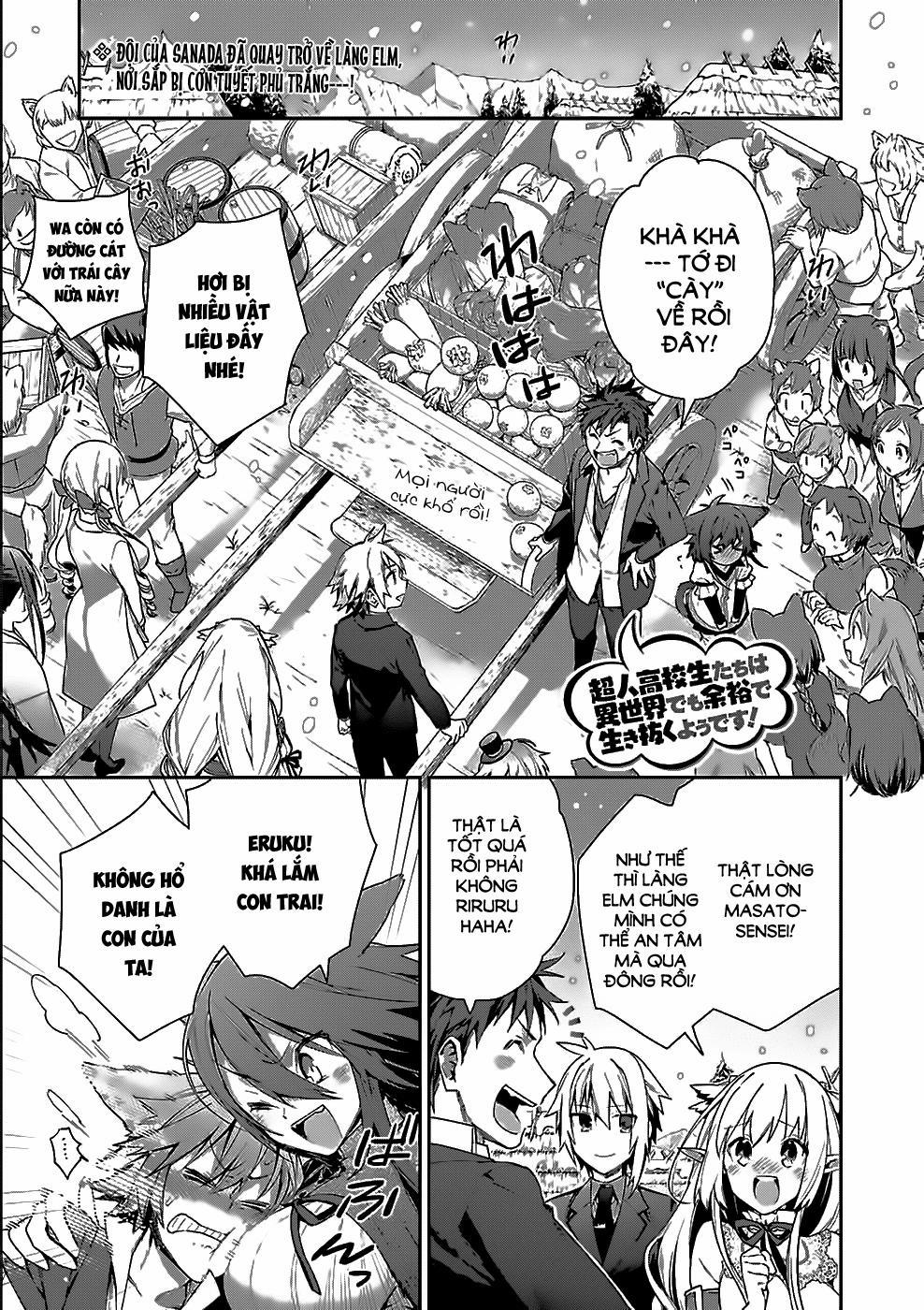 Choujin Koukousei-Tachi Wa Isekai Demo Yoyuu De Ikinuku You Desu 10 trang 1