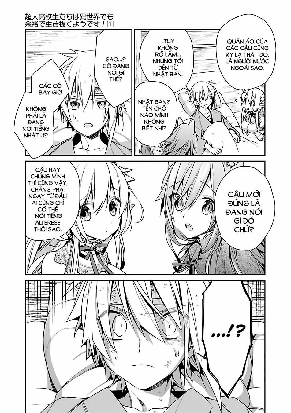 Choujin Koukousei-Tachi Wa Isekai Demo Yoyuu De Ikinuku You Desu 2 trang 16