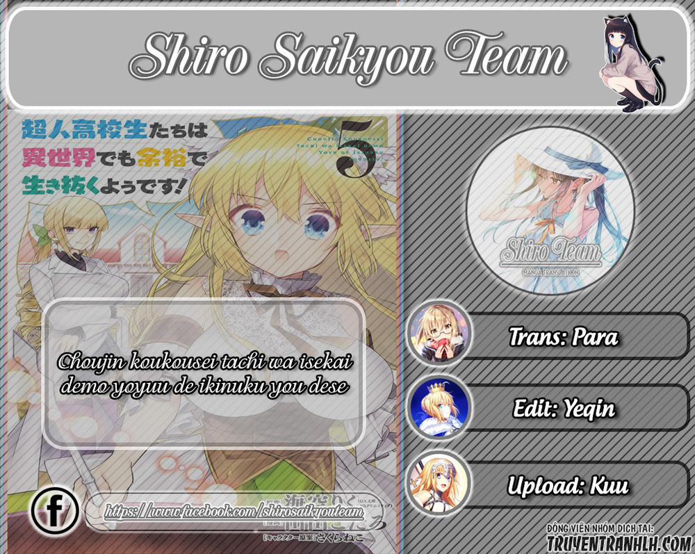 Choujin Koukousei-Tachi Wa Isekai Demo Yoyuu De Ikinuku You Desu 23 trang 1