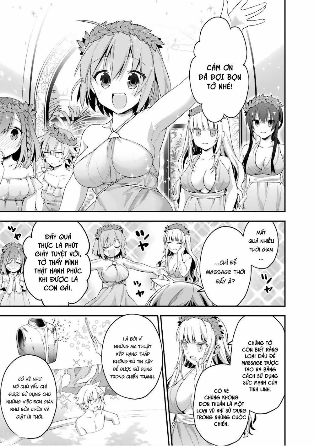 Choujin Koukousei-Tachi Wa Isekai Demo Yoyuu De Ikinuku You Desu 32 trang 12