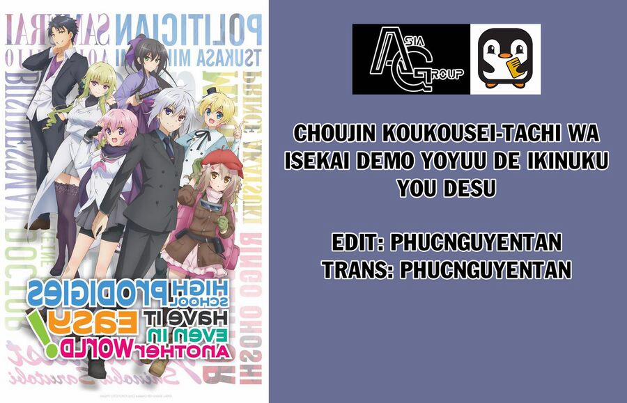 Choujin Koukousei-Tachi Wa Isekai Demo Yoyuu De Ikinuku You Desu 35 trang 1