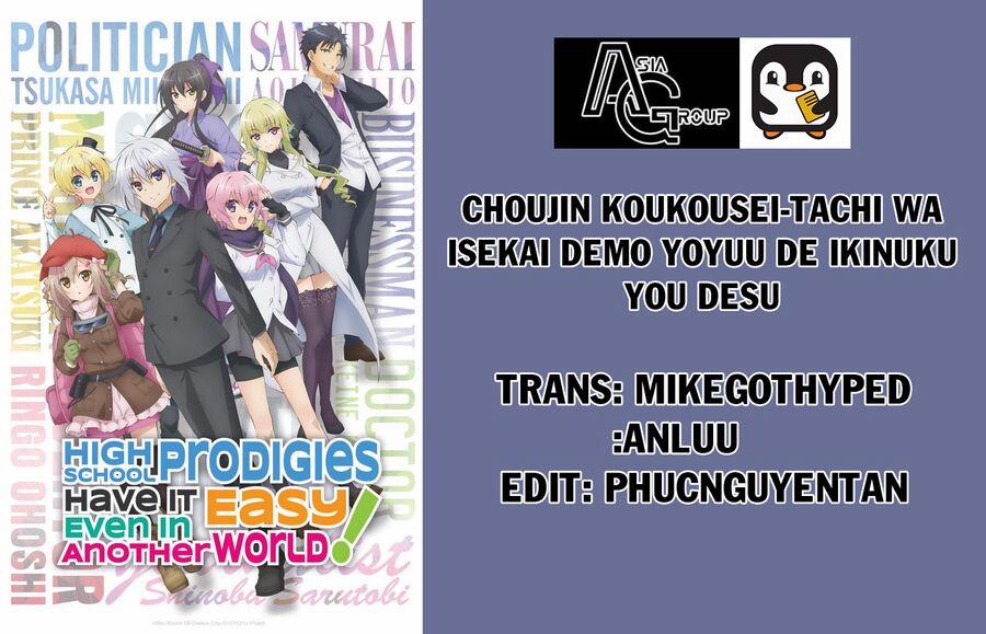 Choujin Koukousei-Tachi Wa Isekai Demo Yoyuu De Ikinuku You Desu 38 trang 22