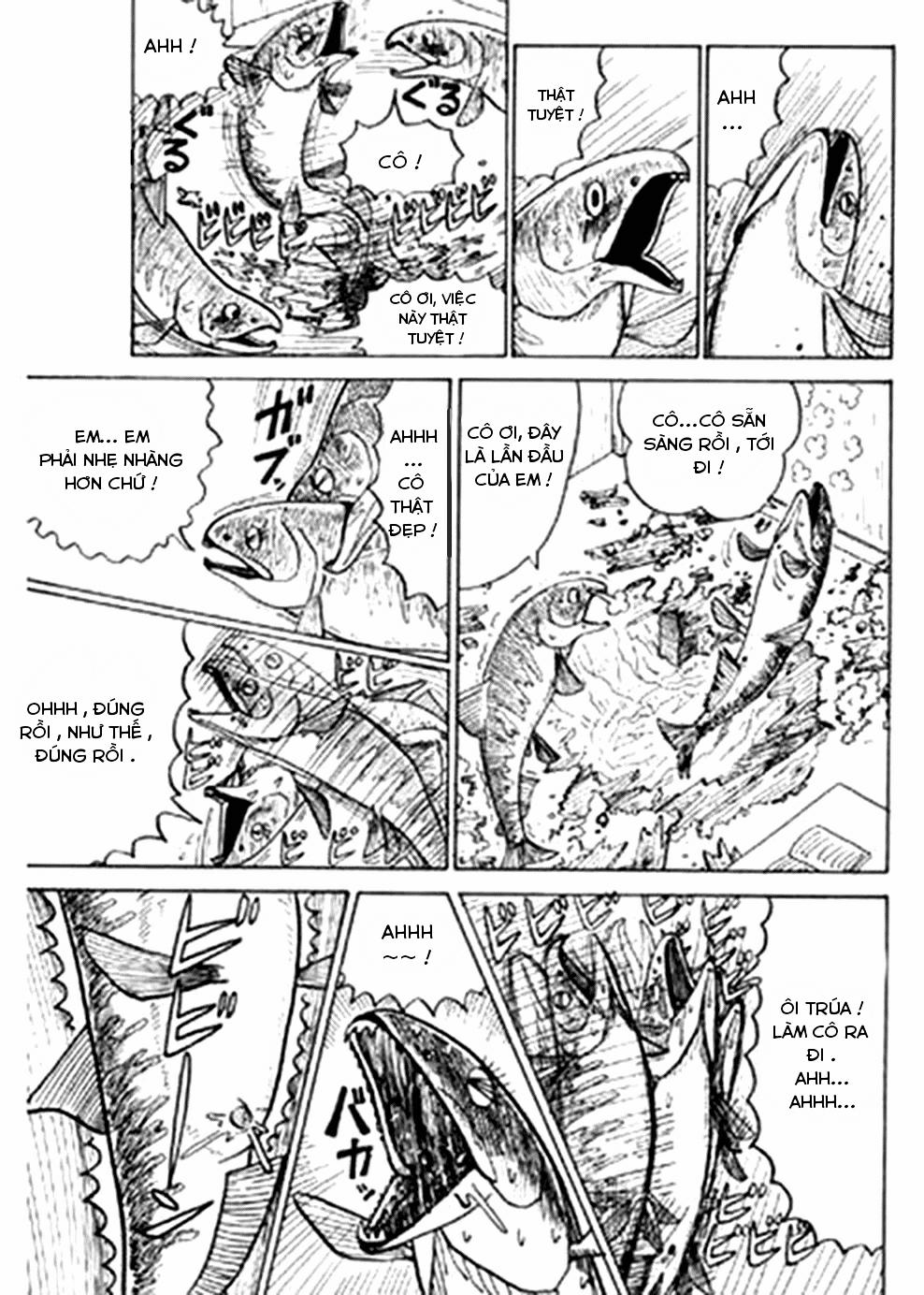 Chú cá hồi lười học Oneshot trang 2