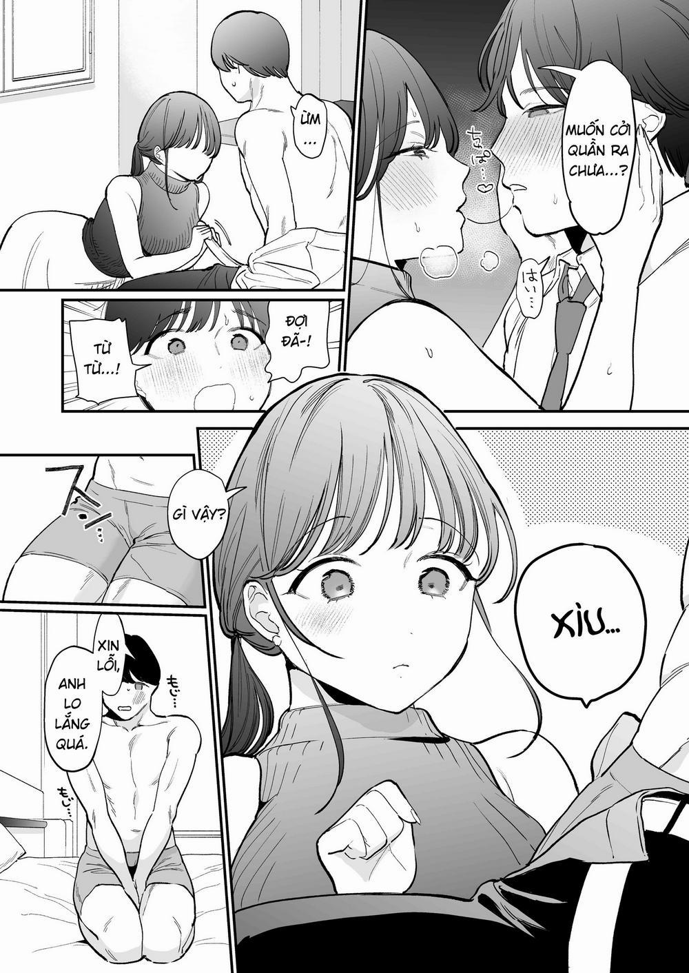 Chưa bao giờ thấy trai tân lại to thế này Oneshot trang 11