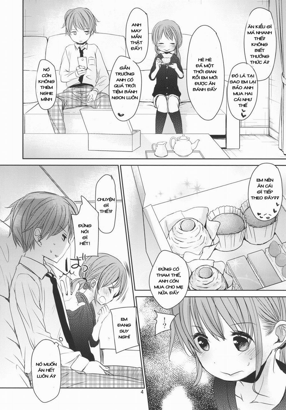Chữa bệnh thích đồ ngọt cho em gái Oneshot trang 3