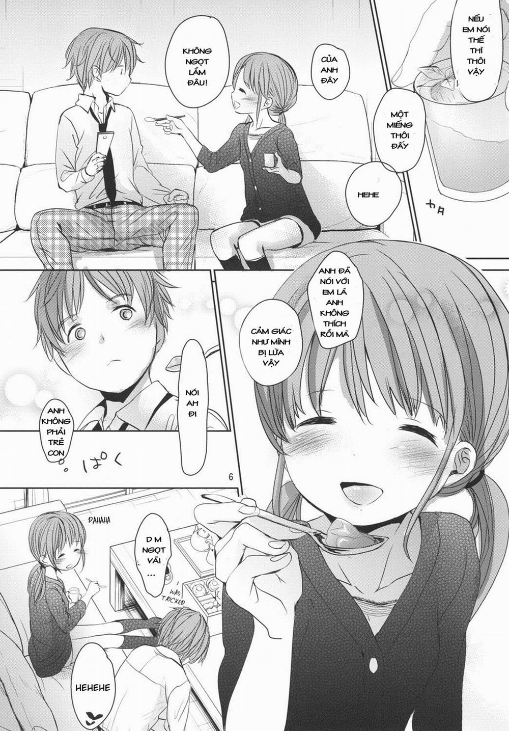 Chữa bệnh thích đồ ngọt cho em gái Oneshot trang 5