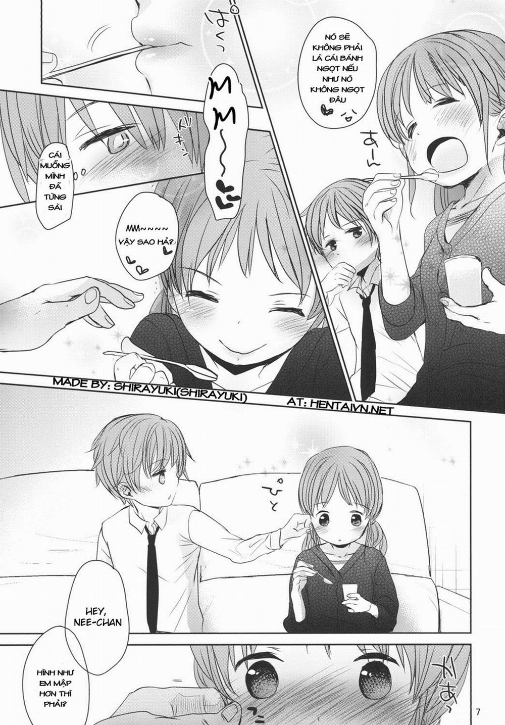 Chữa bệnh thích đồ ngọt cho em gái Oneshot trang 6