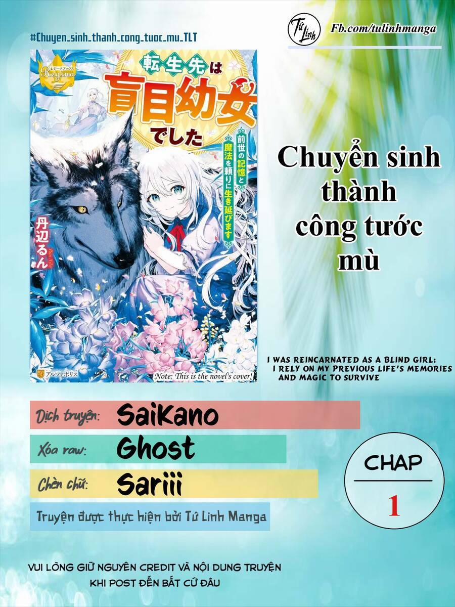 Chuyển Sinh Thành Công Tước Mù 1 trang 2
