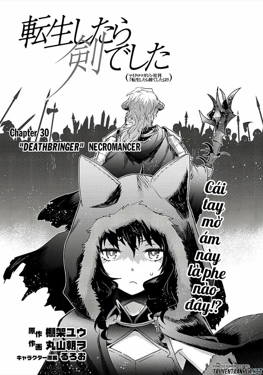 Chuyển Sinh Thành Kiếm 30 trang 1
