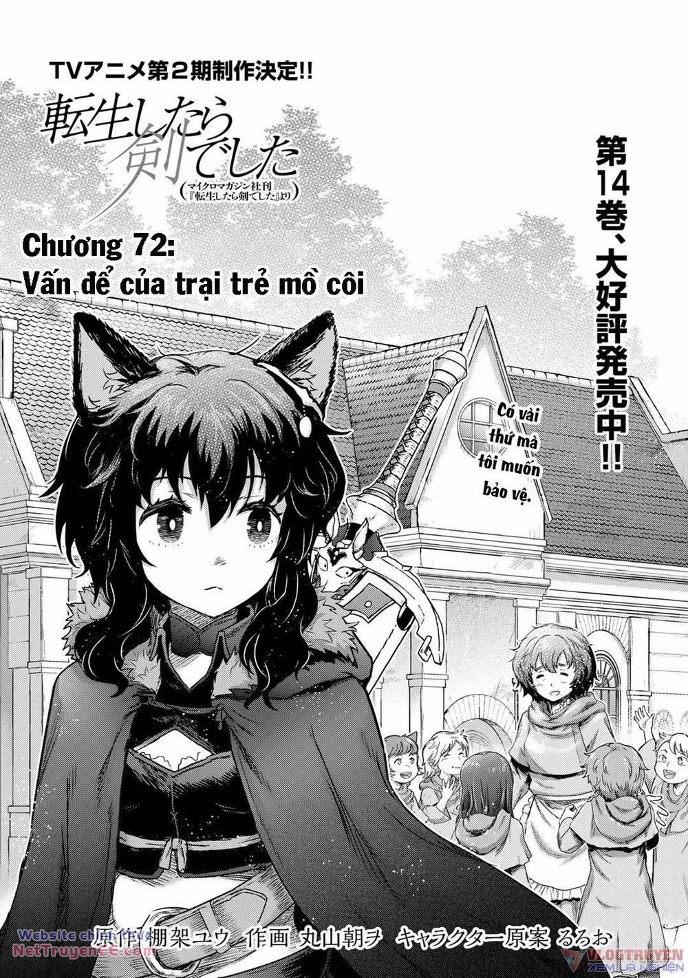 Chuyển Sinh Thành Kiếm 72 trang 1