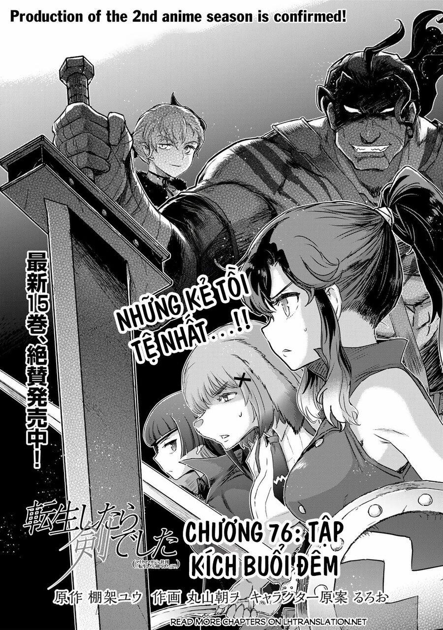Chuyển Sinh Thành Kiếm 76 trang 1