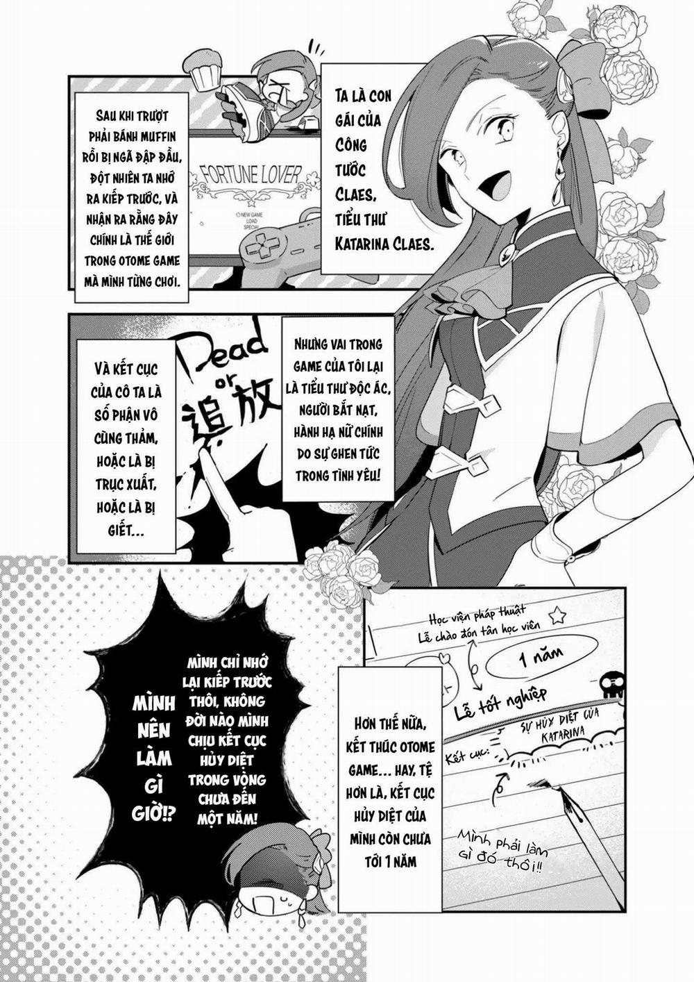 Chuyển Sinh Trở Thành Tiểu Thư Độc Ác Chỉ Toàn Flag Hủy Diệt Trong Otome Game 2 trang 1
