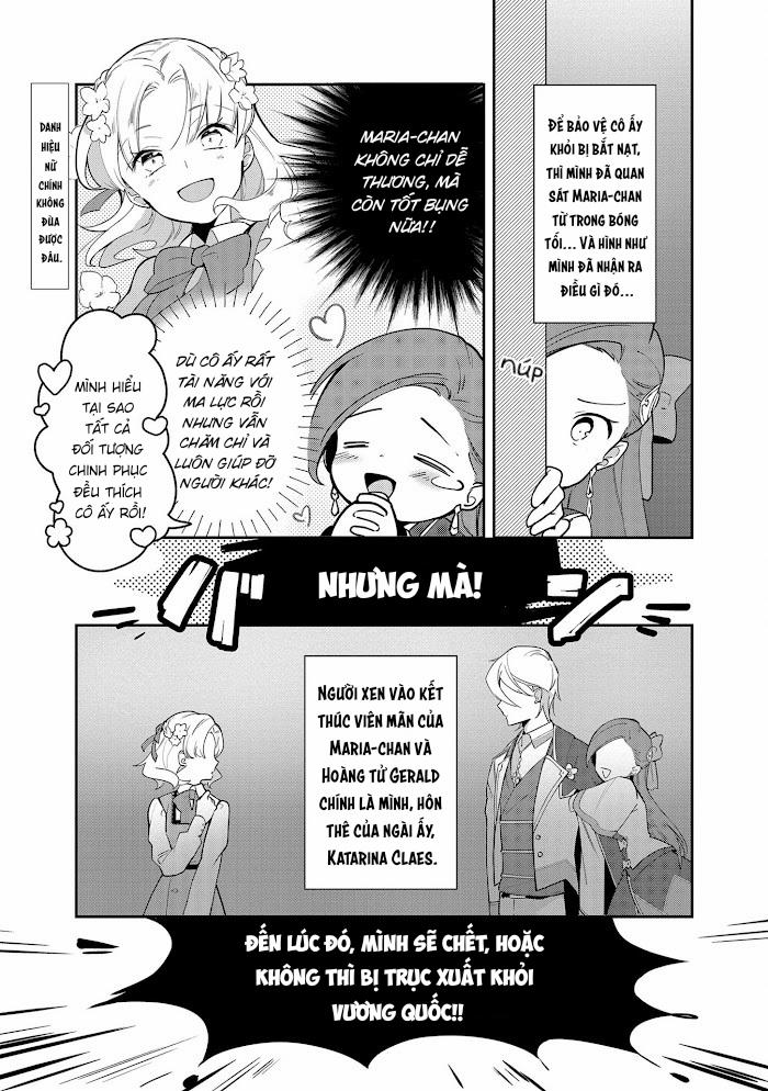 Chuyển Sinh Trở Thành Tiểu Thư Độc Ác Chỉ Toàn Flag Hủy Diệt Trong Otome Game 4 trang 1