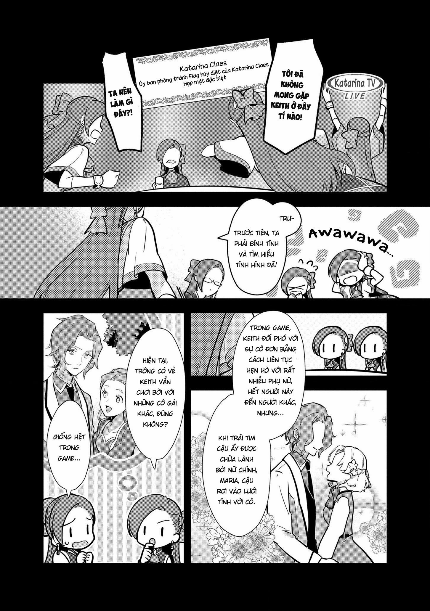 Chuyển Sinh Trở Thành Tiểu Thư Độc Ác Chỉ Toàn Flag Hủy Diệt Trong Otome Game 8 trang 14